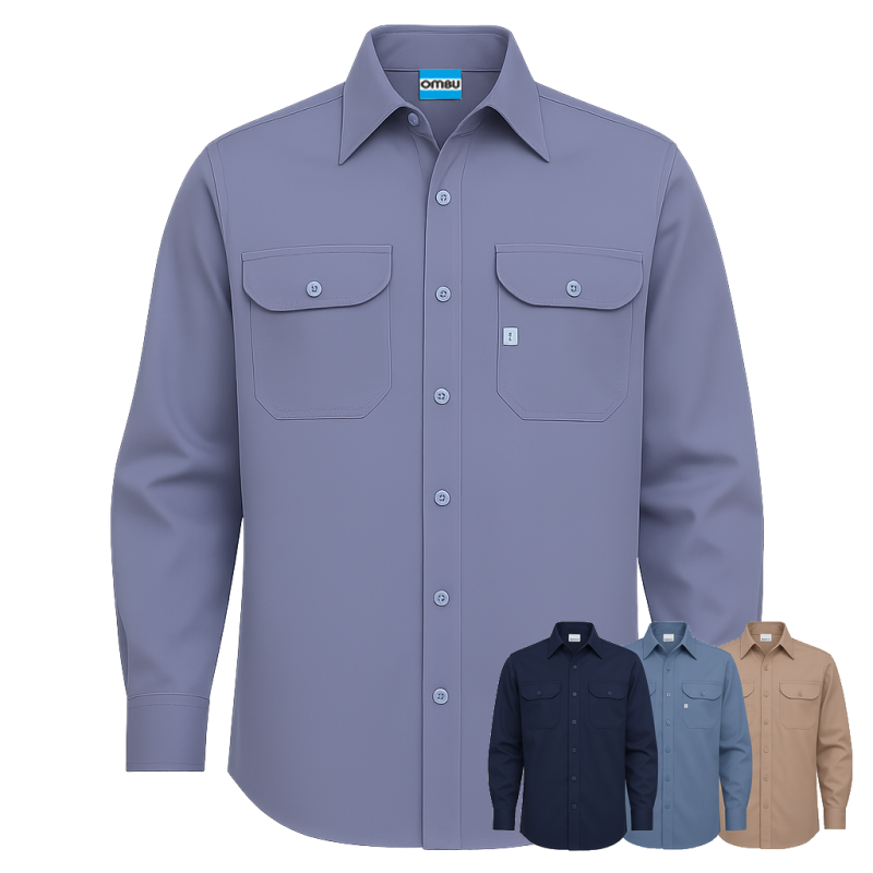 Camisa De Trabajo 100% Algodon 36 Al 48 Ombu