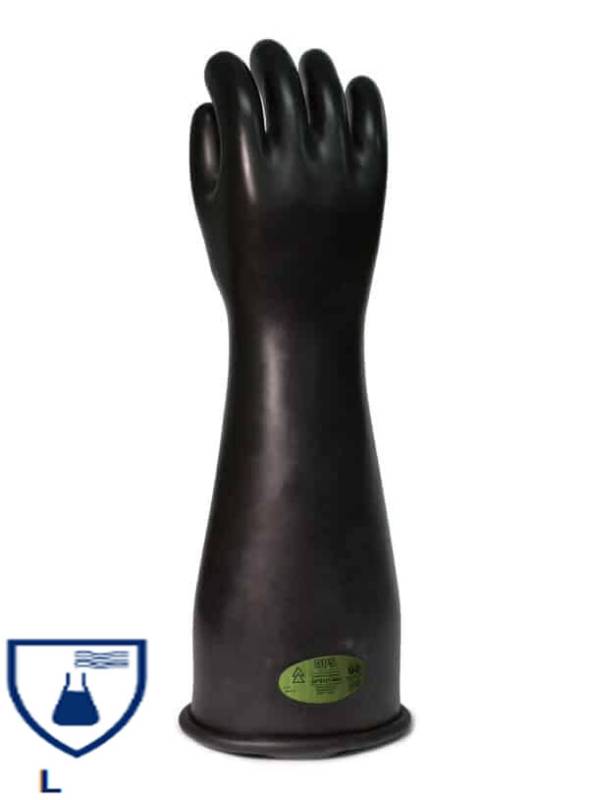 Guante Dielectrico Clase 3 26,5 Kv Negro L:46Cm Dps