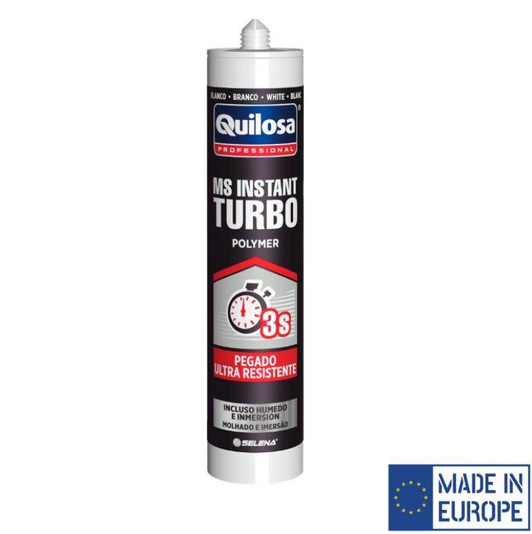 Cartucho Adhesivo Y Sellador Ms Instant 280Ml Turbo Quilosa