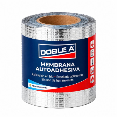 Membrana Autoadhesiva  25Cm X Rollo 10 Mts Doble Aa