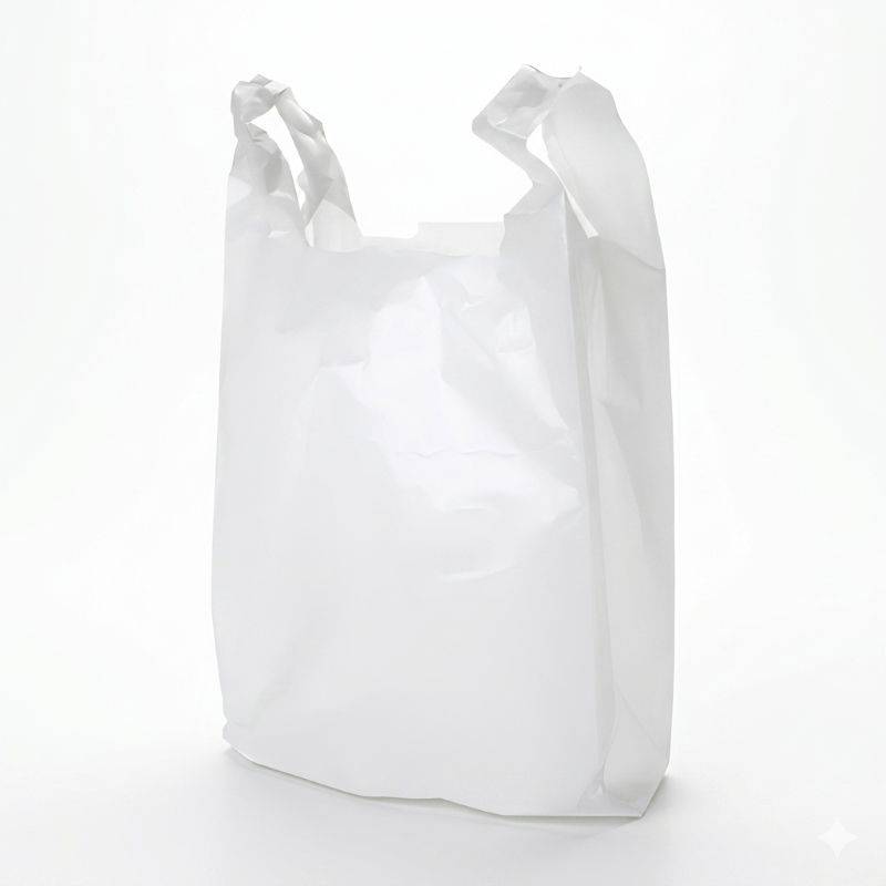 Bolsa Camiseta Exo Blanca 50X70 X Unidad