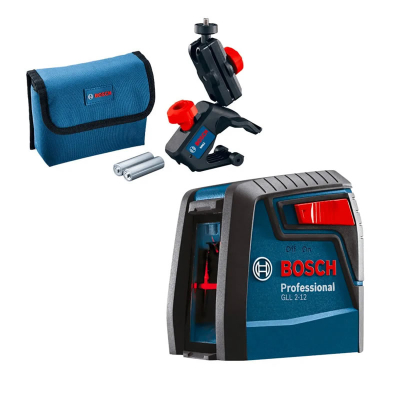 Nivel Laser Autonivelante Rojo Gll 2-12G Kit Bosch** 0601063Bg0