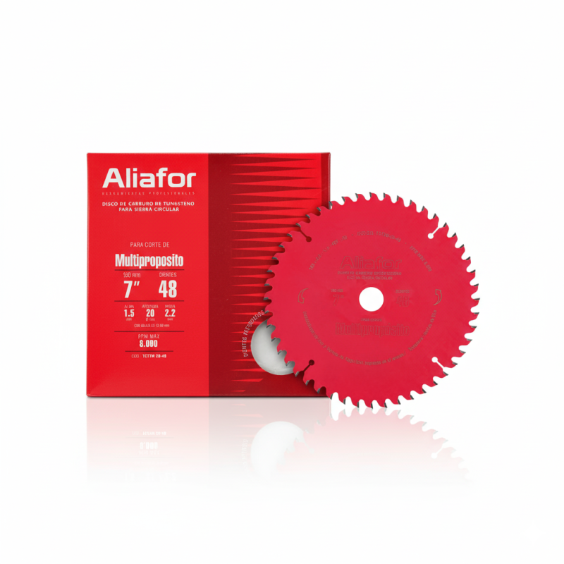 Disco Widia Especiales 180X2.2X1.5X48T Diam. Int. 20 + Buje 5/8 P/Maq. A Bateria Aliafor