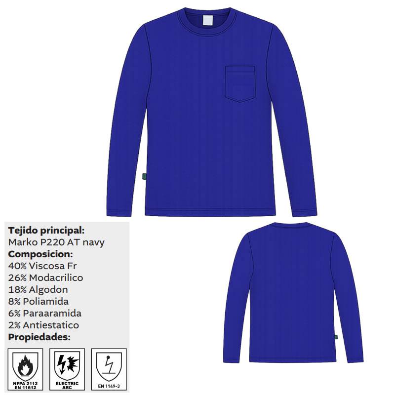 Remera Fr Manga Larga Marko Lakeland