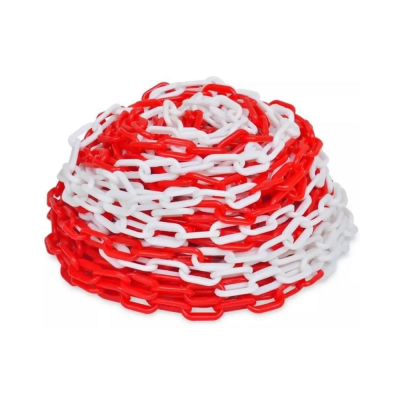 Cadena Plastica Roja Y Blanca 105 8 X 29 X 49  Nacional