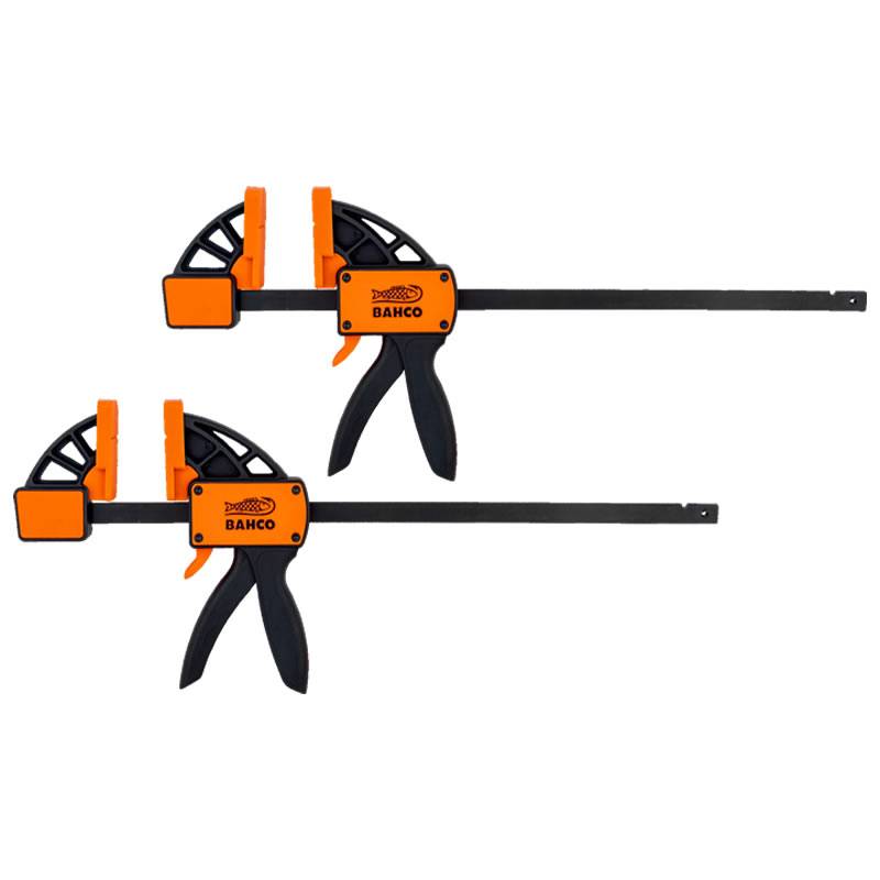Juego De 2 Prensa Rapida 12 300Mm + Cinta Metrica 3Mts  Bahco -- Pla044-Qc-Mt